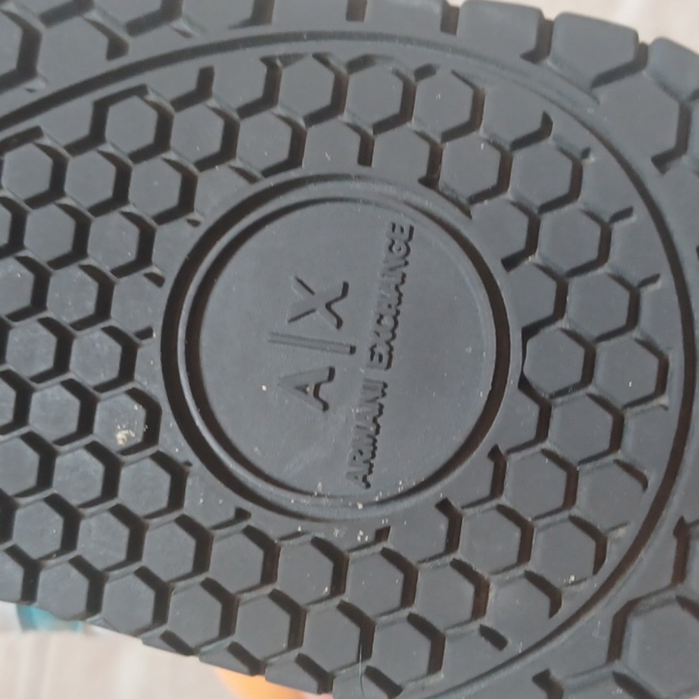 Armani Exchange Purple/Pink Sneakers - Picture 7 of 14